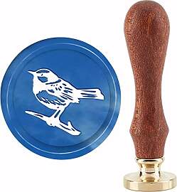 craspire Vogel-Wachs-Siegel-Stempel