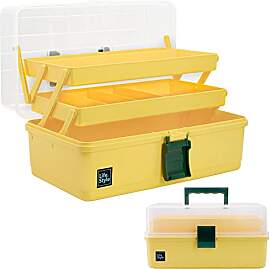 Creahaus 33cm 3-Regal Mehrzweck-Aufbewahrungsbox,