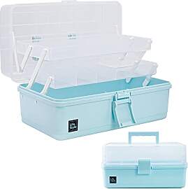 Creahaus 33cm 3-Regal Mehrzweck-Aufbewahrungsbox,