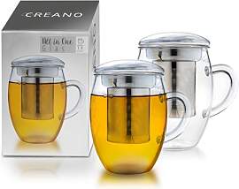 Creano Teeglas All in one 400ml 2er Set, Große