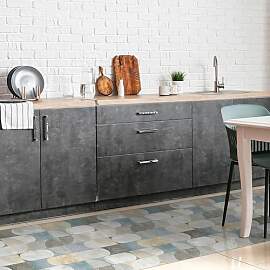 CREARREDA Teppich Läufer für Küche, Flur &