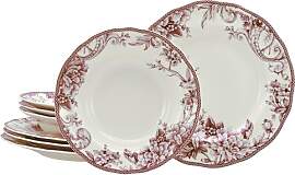 CreaTable, 24769, Serie Adelaide Rot, 8-teiliges