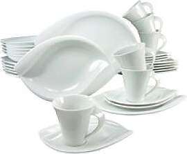 CreaTable Kombiservice ACACIA weiß Porzellan 30