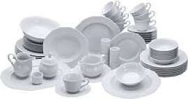 CreaTable Kombiservice Arianne weiß Porzellan 61