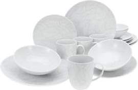 CreaTable Kombiservice Blätter - Serie Home weiß 