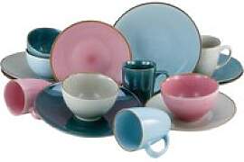 CreaTable Kombiservice COSY DAY bunt Steinzeug 16