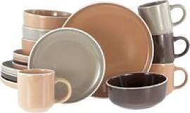 CreaTable Kombiservice Nordic Mocha Mousse braun