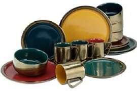 CreaTable Kombiservice RUSTIKAL - Collection bunt