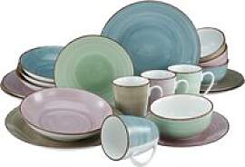 CreaTable Kombiservice Samba multicolor Porzellan