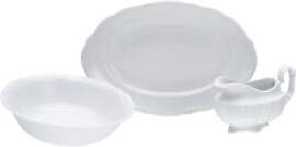 CreaTable Servier-Set Maria Theresia weiß