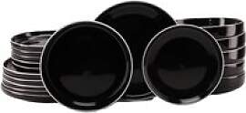 CreaTable Tafelservice Nordic Gourmet schwarz