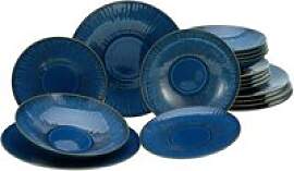 CreaTable Tafelservice Sea Breeze blau Steinzeug