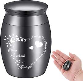 CREATCABIN Kleine Andenkenurne Mini-Urnen Für