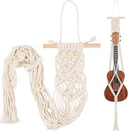 CREATCABIN Wandhalterung Für Ukulele Weiß