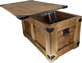 CREATIVE COOPER Couchtisch, holzbox, schatztruhe,