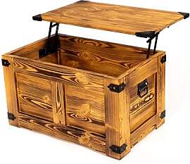 CREATIVE COOPER Couchtisch, holzbox, schatztruhe,