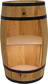 CREATIVE COOPER Holzfass Hausbar mit LED-Leuchten
