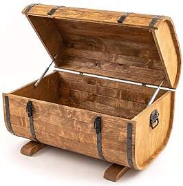 CREATIVE COOPER Holztruhe 180L – Rustikale