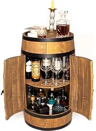 CREATIVE COOPER Weinfass Stehtisch mit Tür -
