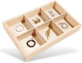 Creative Deco Kleine Setzkasten Holz Sammelbox | 6 
