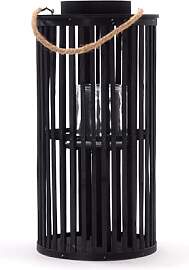 CREEDWOOD BODENLEUCHTER Midnight | Bambus, schwarz 
