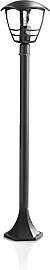 CREEK-Outdoor Poller Metall H99,5cm Schwarz Philips
