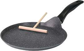 Crêpepfanne STONELINE, grau, H:1,7cm Ø:25cm,