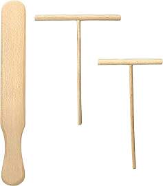 Crepes Verteiler & Wender aus Naturholz 9cm