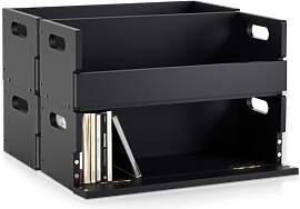 CroBlissful CD-Aufbewahrungsboxen aus Holz, mit