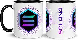 Cryptocurrency Tasse Personalisiert Bitcoin Solana 