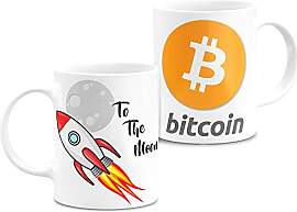 Cryptocurrency Tasse PersonalisiertTo The Moon