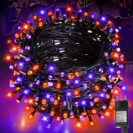 cshare Halloween Lichterkette Außen, 20M 200er