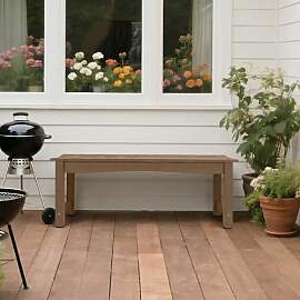 CSstone Zweisitzer-Gartenbank aus wetterfestem