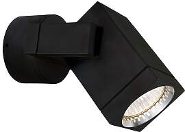 Cubic Wandleuchte Schwarz mit LED