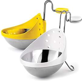 CUISIPRO Edelstahl Eierpochierer 2er-Set |