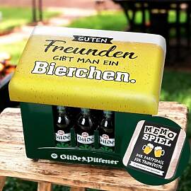 CULT at home Bierkasten Aufsatz gute Freunde -