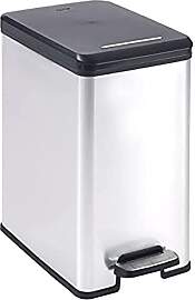 Curver 02339-582-00 Deco Abfalleimer Slim 25 L,