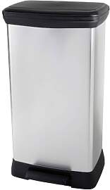 CURVER DECO DUO PEDAL BIN Abfalleimer, 23+23L,