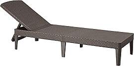 Curver Jaipur Sun Lounger Sonnenliege mit 4-Fach