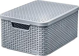 Curver Rattan Style Aufbewahrungsbox mit Deckel