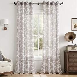 CUTEWIND Vorhang Transparent Voile Kinderzimmer