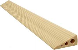 CUTIS Türschwellenrampe, 90x8x2.5 cm, PVC Rampe