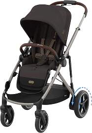 Cybex Gold Kinderwagen e-Gazelle braun