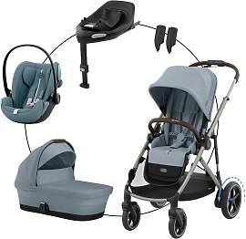 Cybex Gold Kombikinderwagen eGazelle Travel-Set