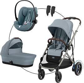 Cybex Gold Kombikinderwagen eGazelle Trio-Set