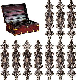 Cyrank 10 Stück Metall Ornamente, Kantenabdeckung 