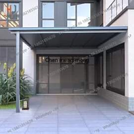 D182 Luxuriöse Aluminium-Fliesen-Markise für