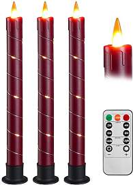 Da by Flackernde, flammenlose, batteriebetriebene