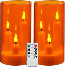 Da by Flammenlose Kerze, batteriebetriebene Kerze