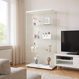 DADEA Glasvitrine 4 Etagen mit 2 Türen, Stand